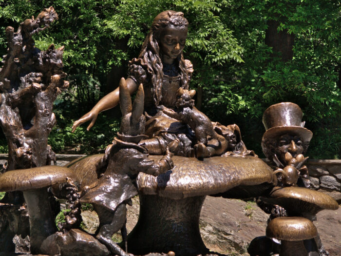 Skulptur im Central Park.